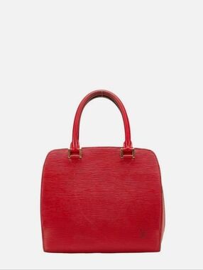 Louis Vuitton Epi Pont Neuf Handbag Castilian Red Leather 🥰
